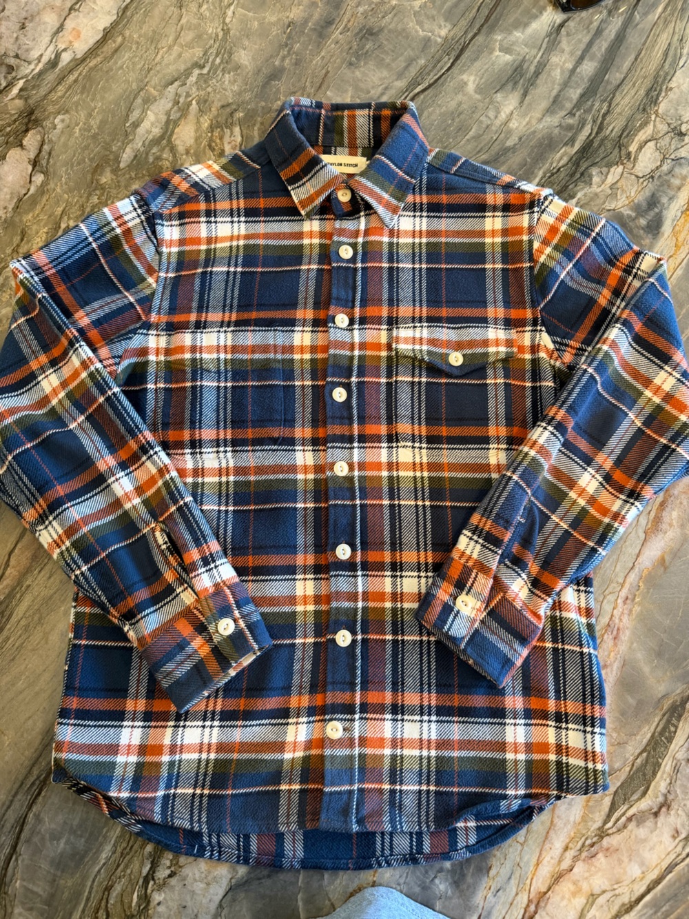 Taylor Stitch Crater Flannel Shirt